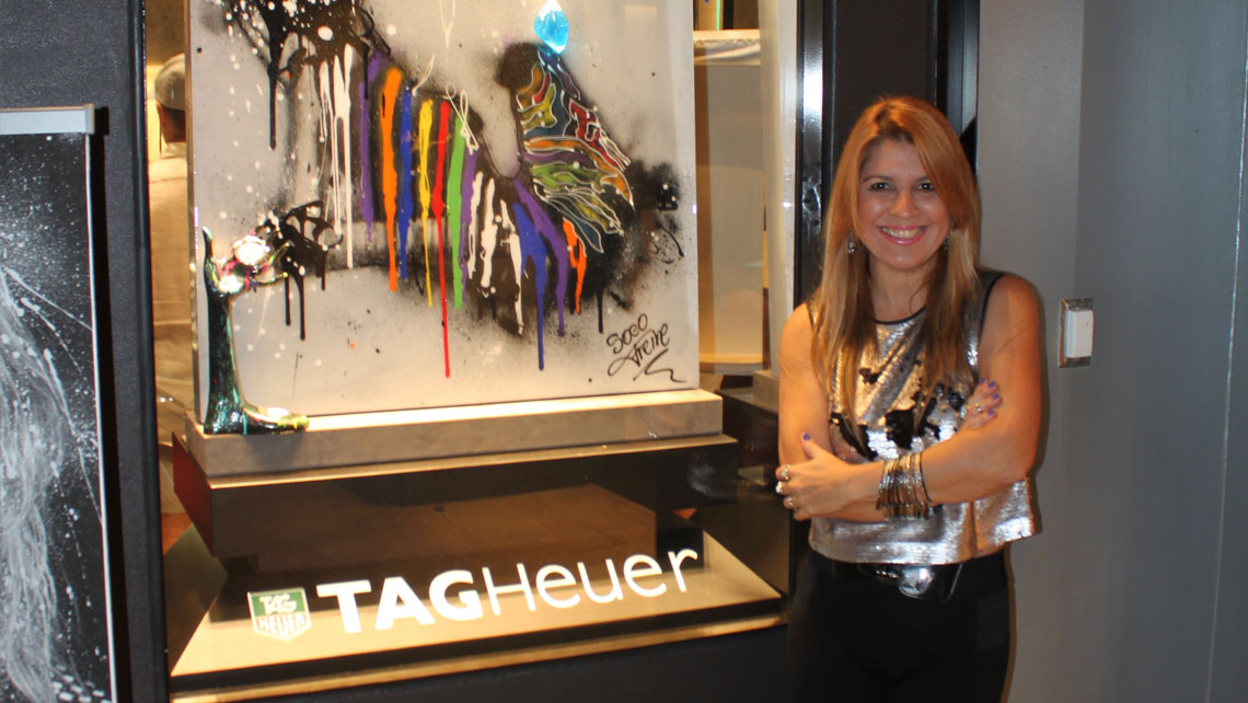 Soco Freire at Tag Heuer